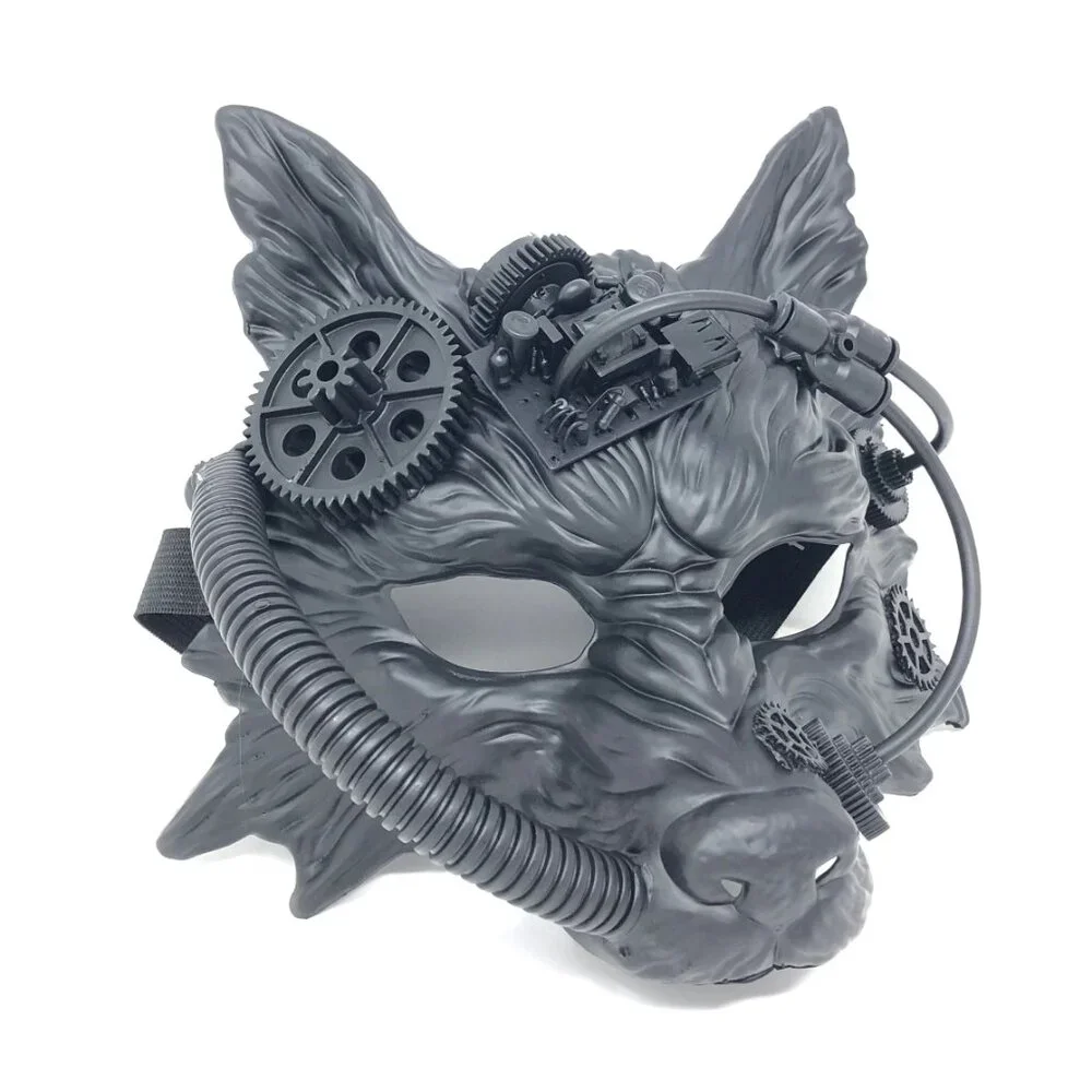Wolf Steampunk Style Halloween Costume Mask Masquerade Party Ball Masks